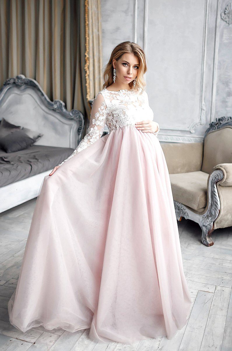 3-In-1 Convertible Maternity Photoshoot Gown